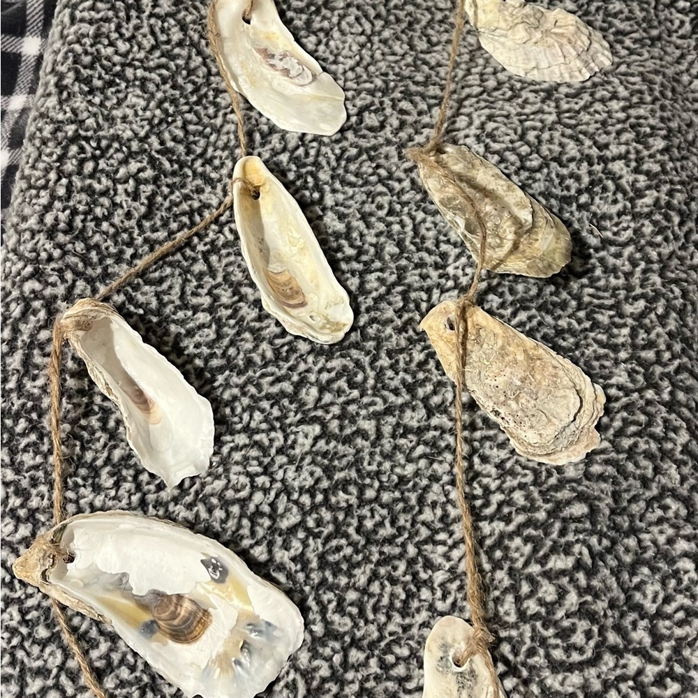 Sundance Natural Oyster Shell Garland Swag